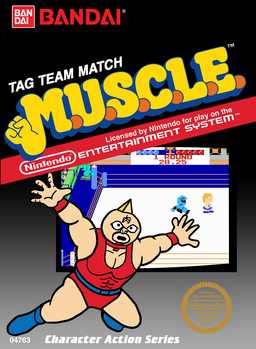 M.U.S.C.L.E. - Tag Team Match Nes